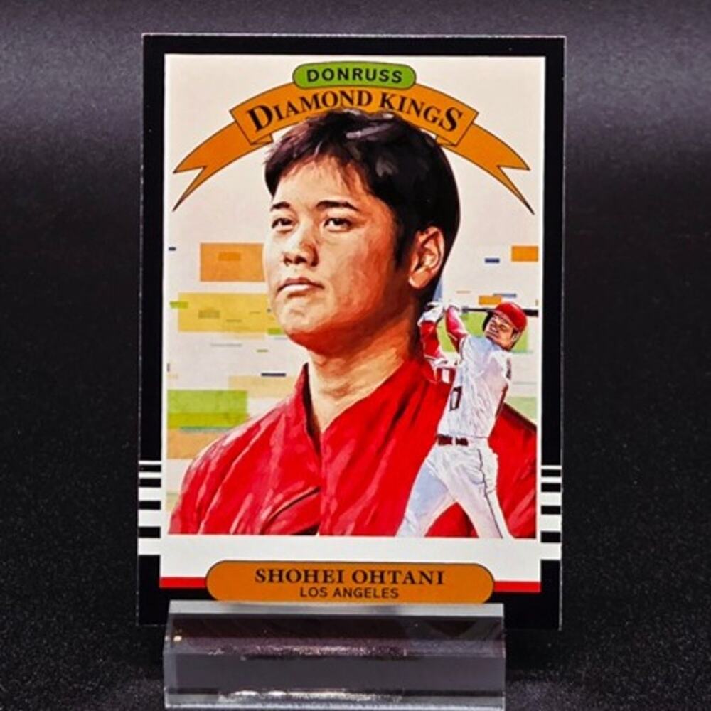 Shohei Ohtani 2019 Donruss Diamond Kings Los Angeles Dodgers Star